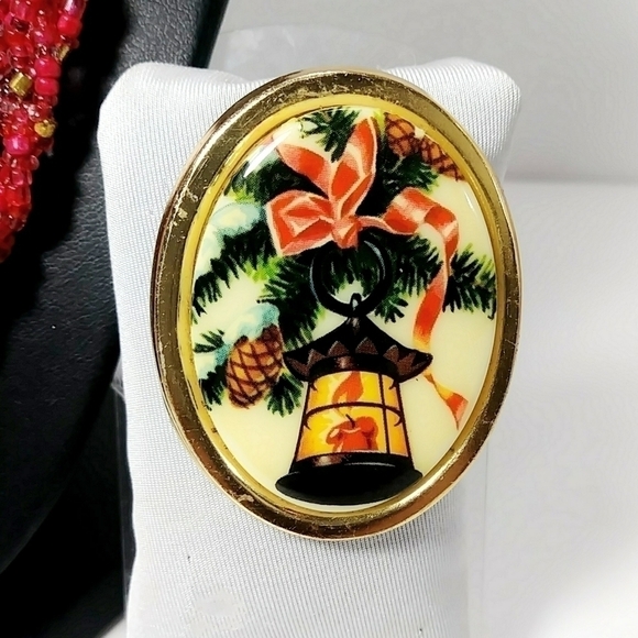 Vintage(mostly) Christmas jewelry bundle - Picture 5 of 12